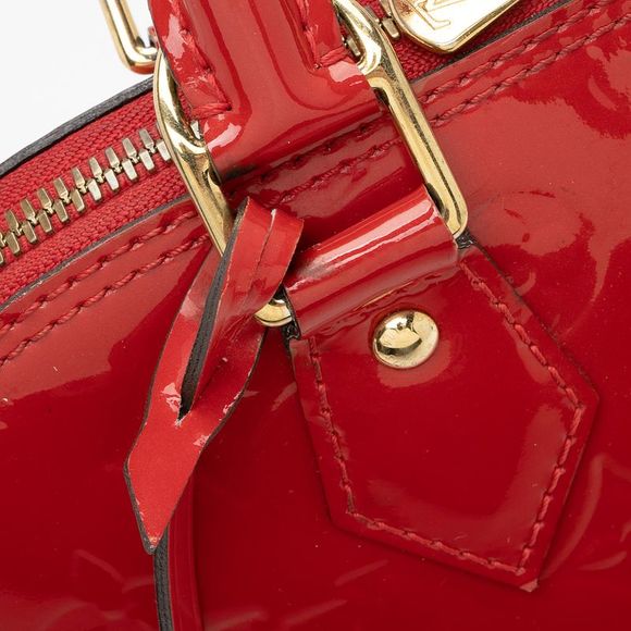 Louis Vuitton Monogram Vernis Alma PM Satchel - Picture 11 of 15
